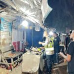 Petugas saat mendatangi TKP di Kecamatan Syiah Kuala