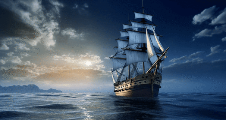pngtree-mesmerizing-3d-illustration-moonlit-ocean-with-majestic-ship-sailing-amidst-a-image_13552626